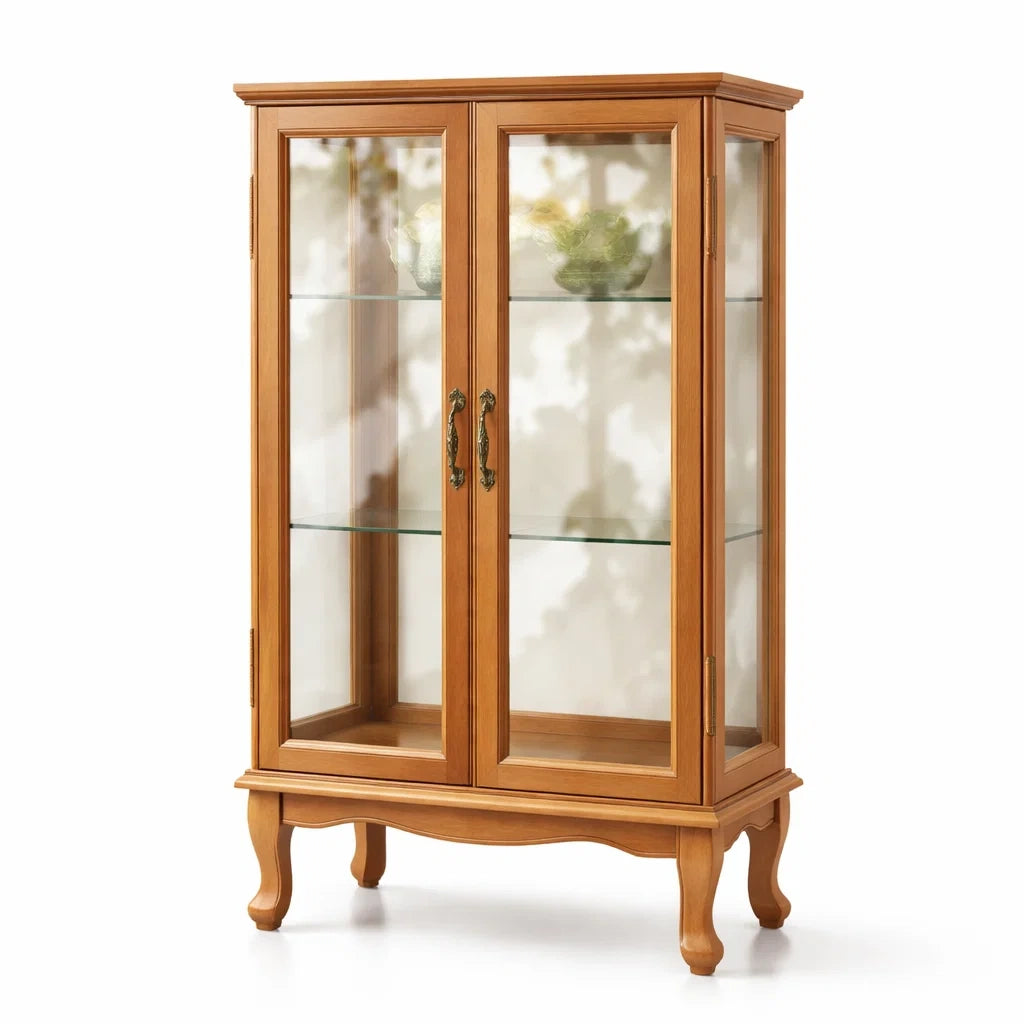Vetrina in Legno e Vetro Temperato